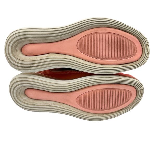 Nike Air Max 720 Women’s 7.5 Bleached Coral Pink Running Fitness Athletic Shoes - Picture 7 of 8